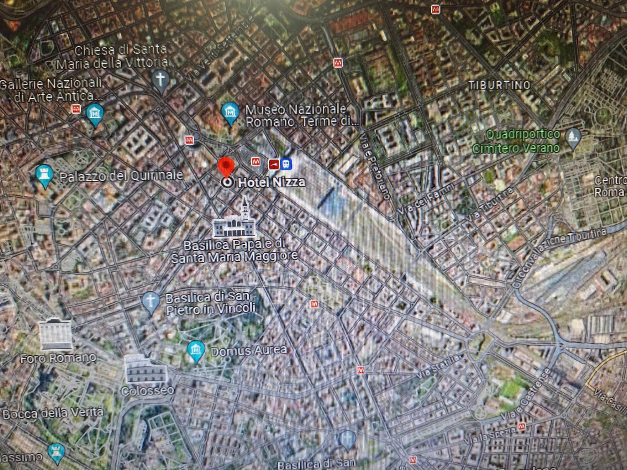 Hotel Nizza Rome Bagian luar foto
